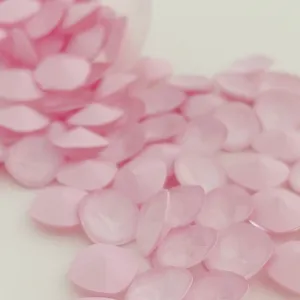 10 pieces 10mm Powder Rose Fancy Swarovski Crystal 4470