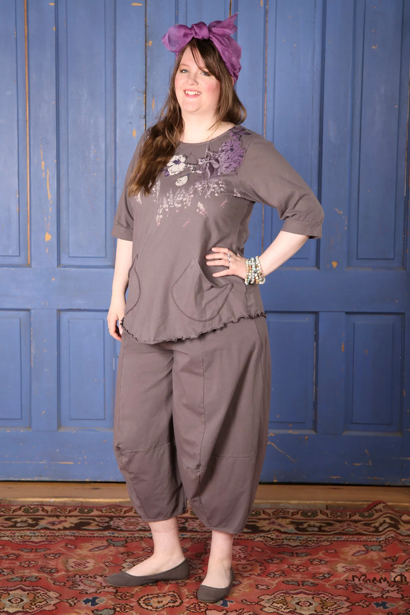 1175 Artisan Pocket Top- Dove -P