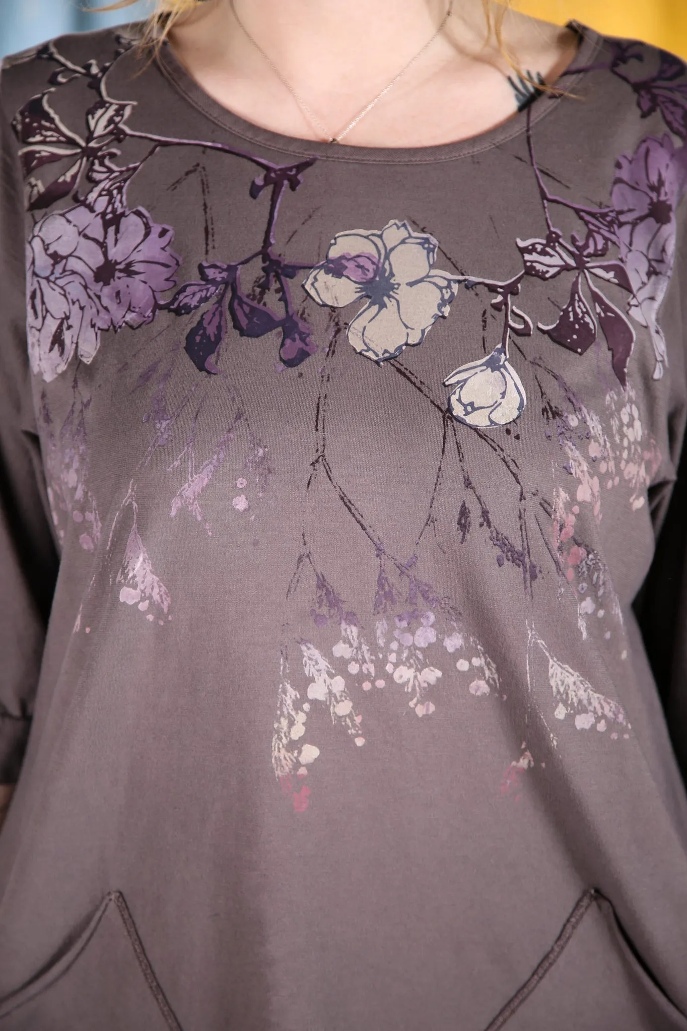 1175 Artisan Pocket Top- Dove -P