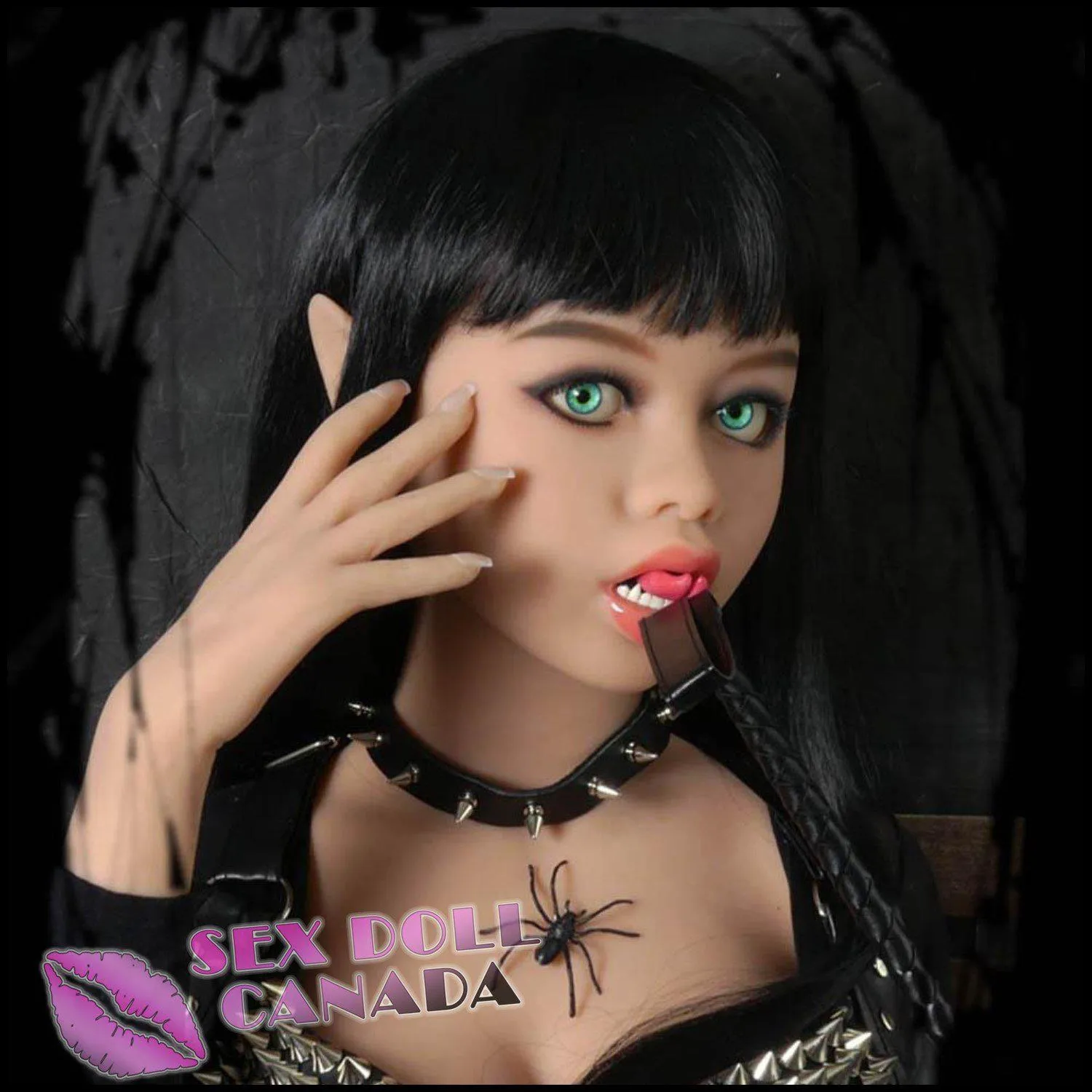 140 (4'7") D-Cup Ambrosia Goth Dom - WM Doll