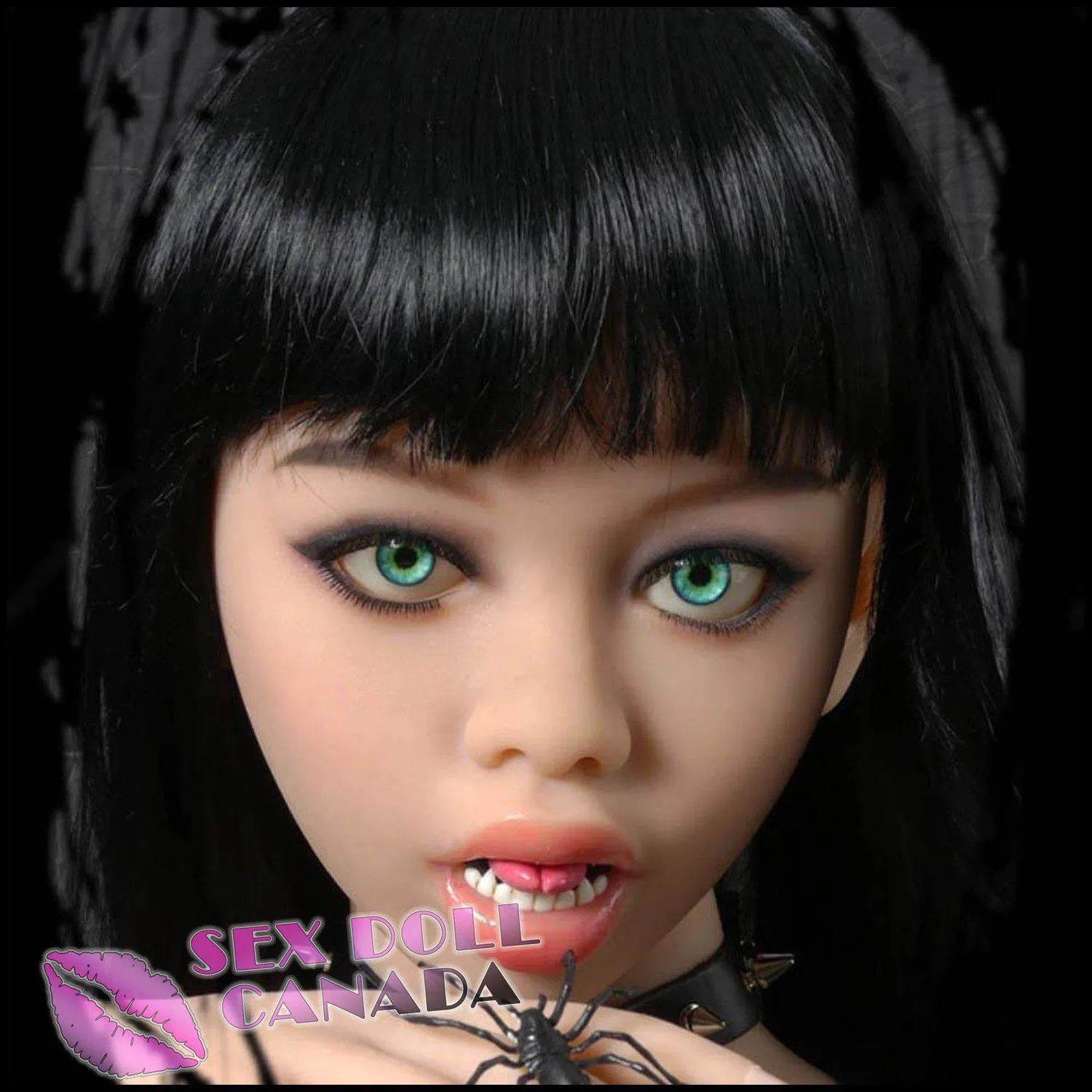 140 (4'7") D-Cup Ambrosia Goth Dom - WM Doll