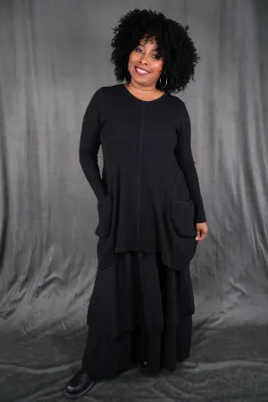 2231 Organic Thermal Spirit Tunic Onyx