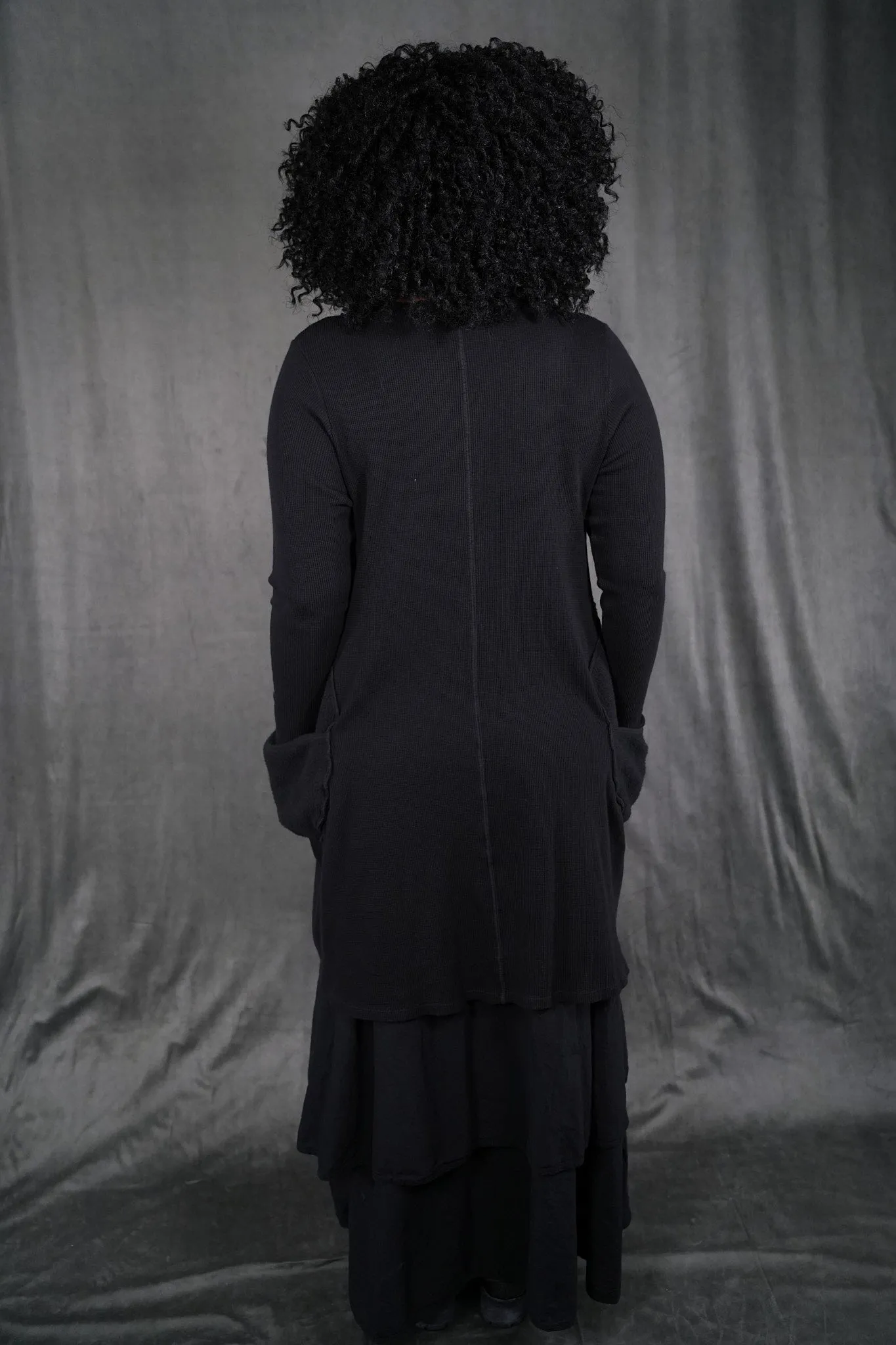 2231 Organic Thermal Spirit Tunic Onyx