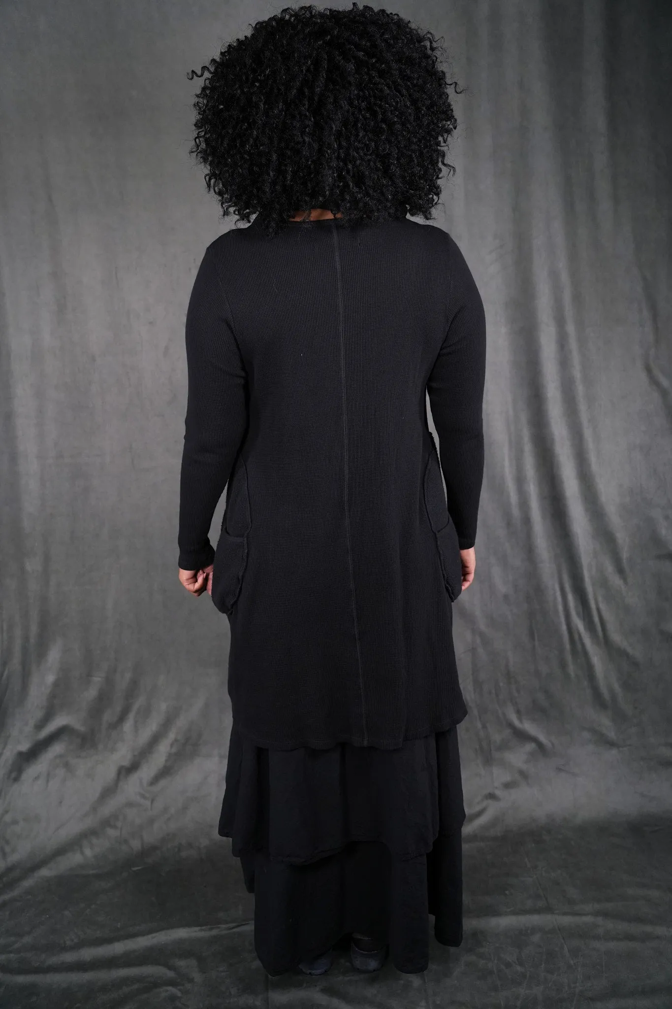 2231 Organic Thermal Spirit Tunic Onyx
