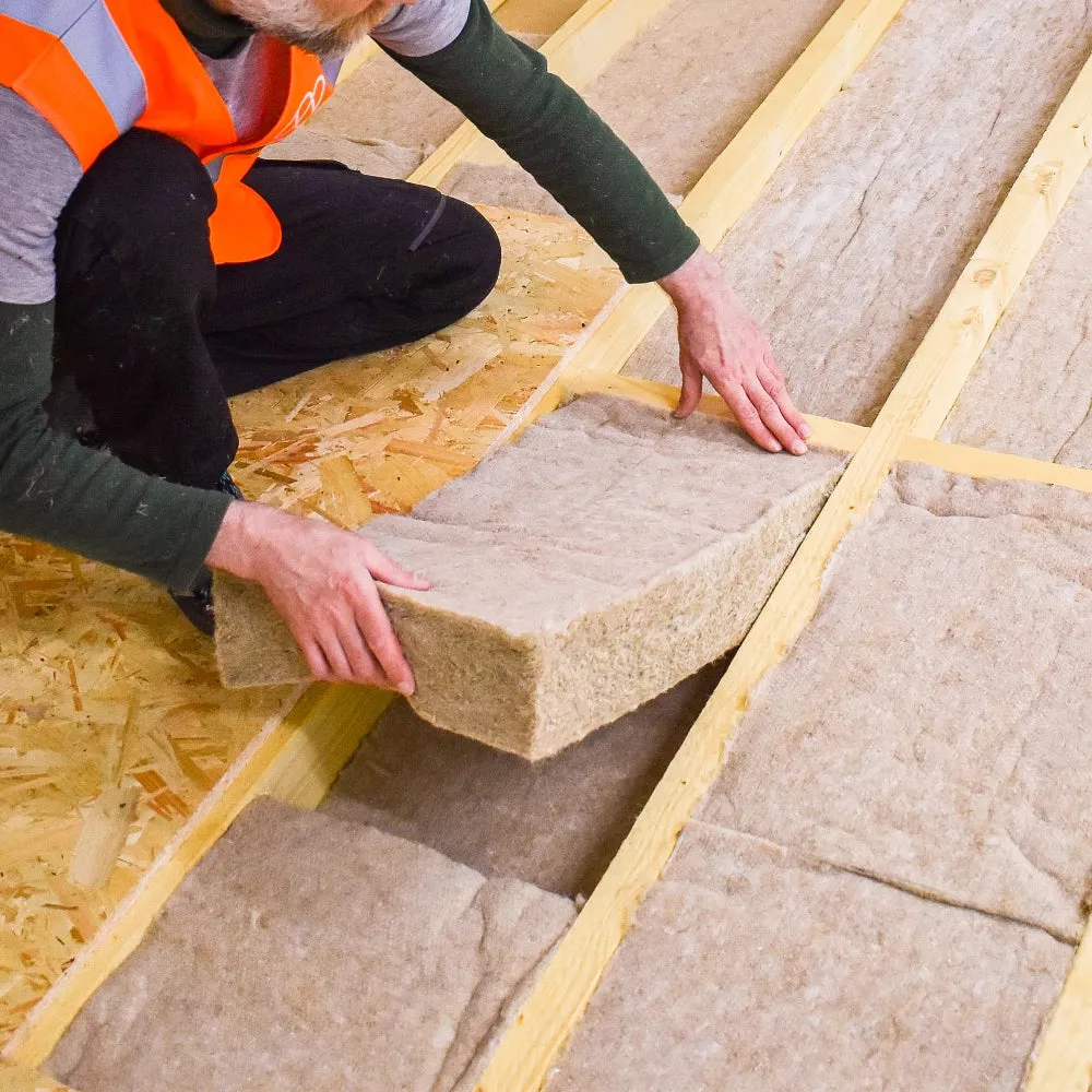 50mm IndiNature IndiTherm Hemp Flexibatt Insulation - 1200 x 440mm (4.22m²)