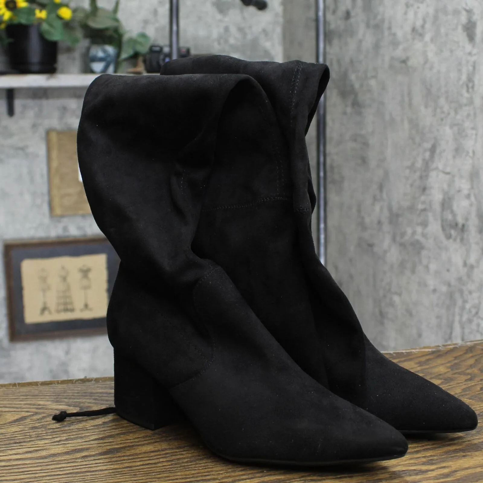 A New Day Women's Greta Tall Dress Boots 88687898 Black 9M
