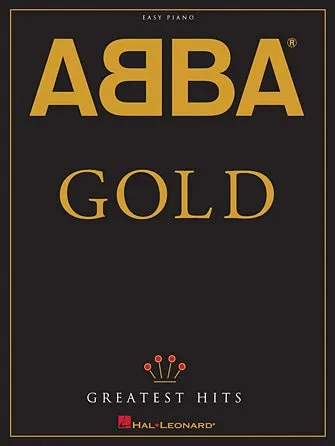 Abba Gold Greatest Hits, Easy Piano