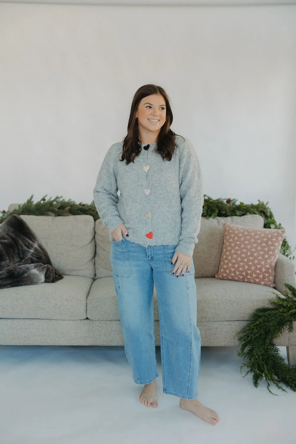 Accomplishments Super High Rise Barrel Jean by Vervet