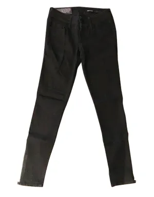 Black Orchid Black Jewel Zipper Skinny
