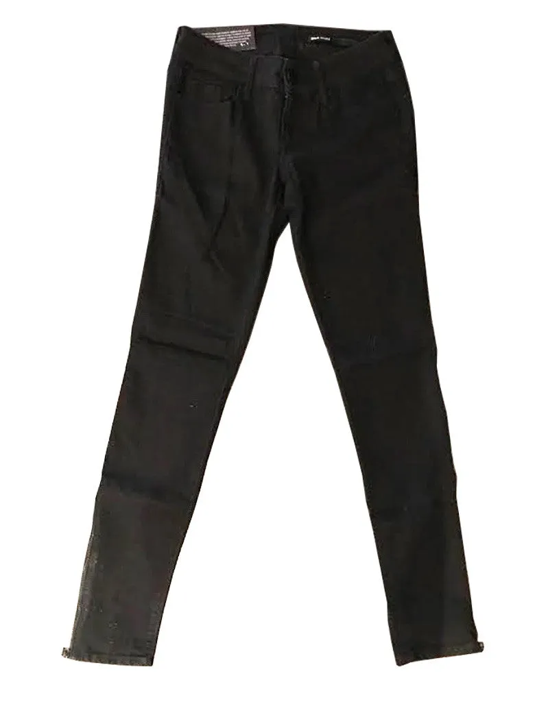 Black Orchid Black Jewel Zipper Skinny