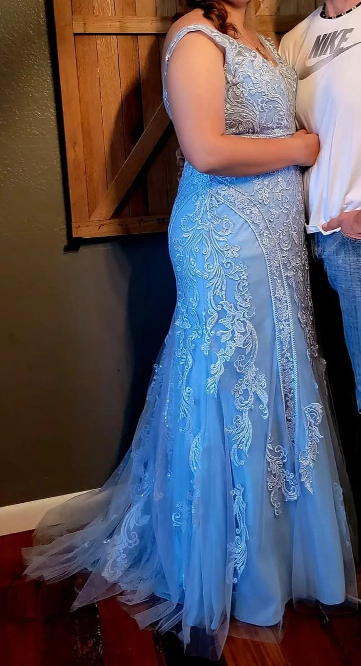 Blue Prom Dress