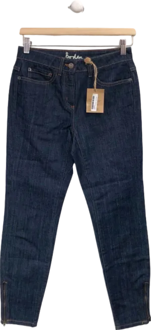 Boden Dark Wash Skinny Ankle Jeans UK 8R