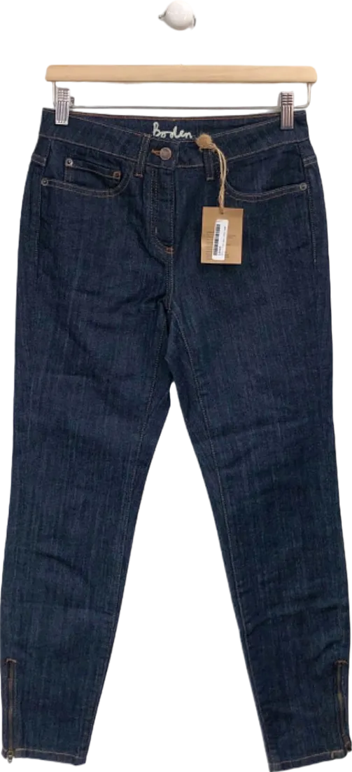 Boden Dark Wash Skinny Ankle Jeans UK 8R