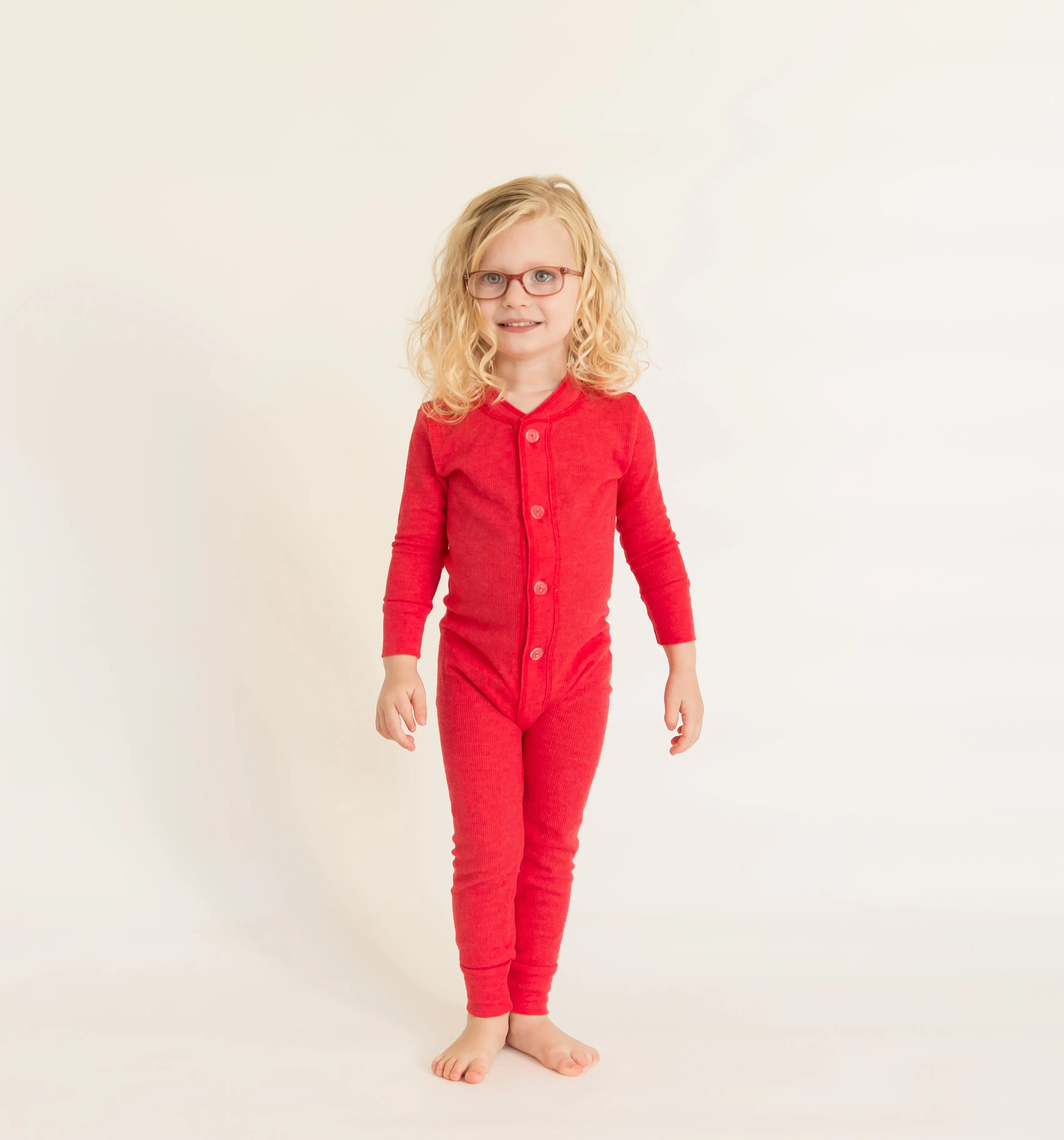 Boys and Girls Soft & Cozy Thermal One- Piece Union Suit  | Charcoal