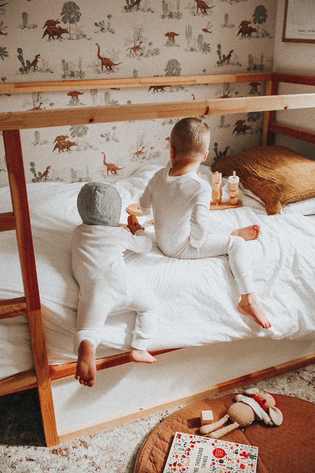 Boys and Girls Soft & Cozy Thermal One- Piece Union Suit  | Charcoal