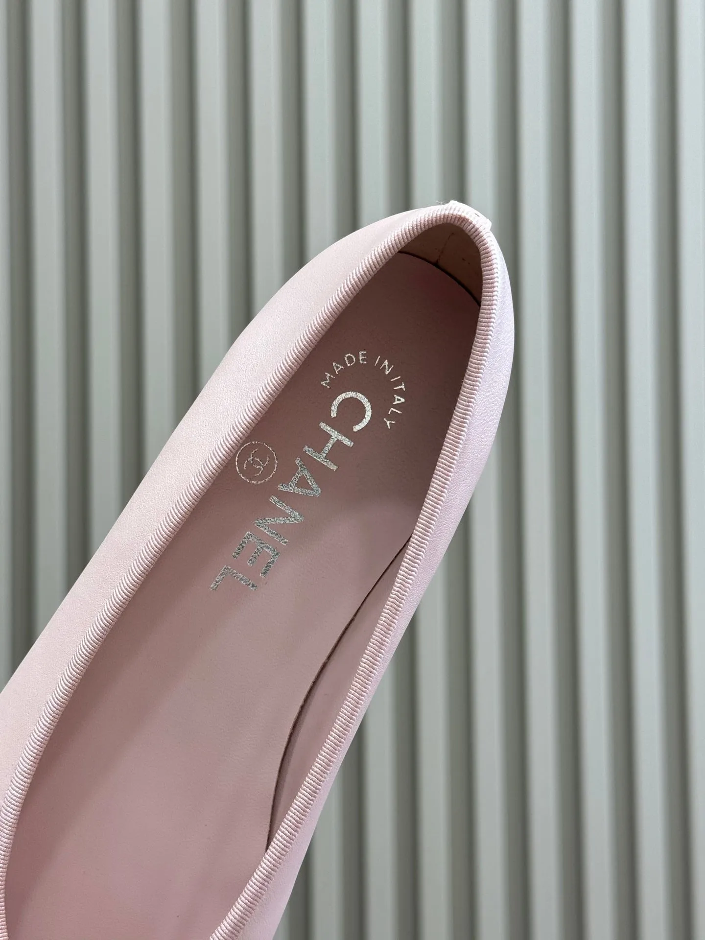 CC Classic Ballet Flats Pink Lambskin 282275