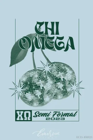 Chi Omega Kansas State University Semi Formal T-shirt