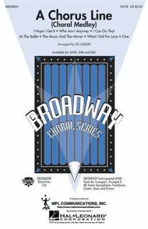CHORUS LINE MEDLEY FROM MOVIE SSA