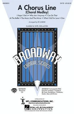 CHORUS LINE MEDLEY FROM MOVIE SSA