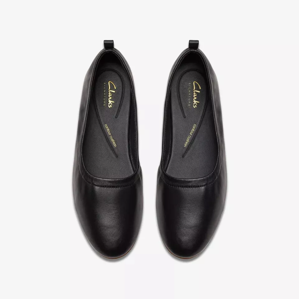 Clarks Women's Fawna Soft Black Leather 26181224