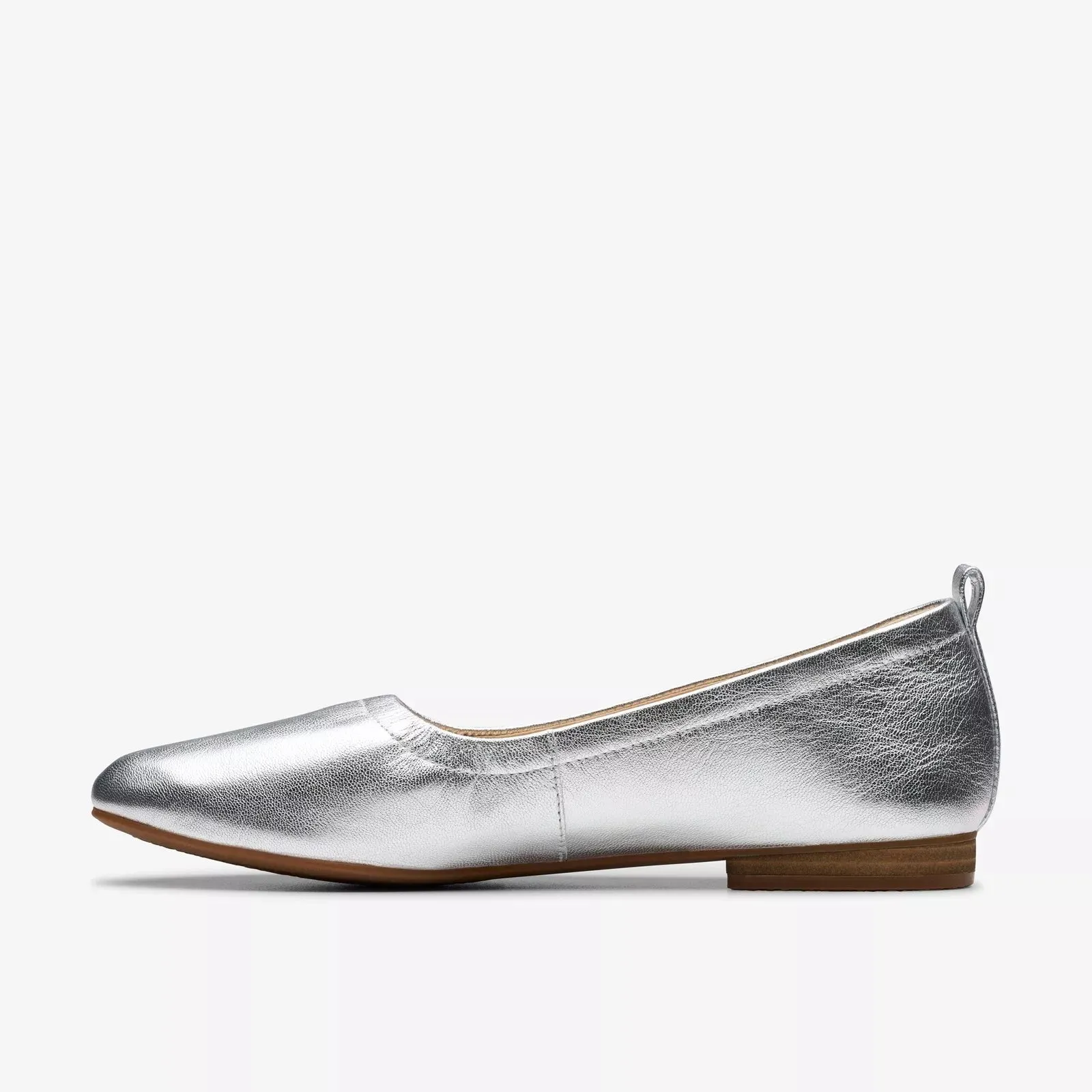 Clarks Women's Fawna Soft Silver Metallic 26181227