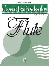 Classic Festival Solos (C Flute), Volume 2 Solo Book