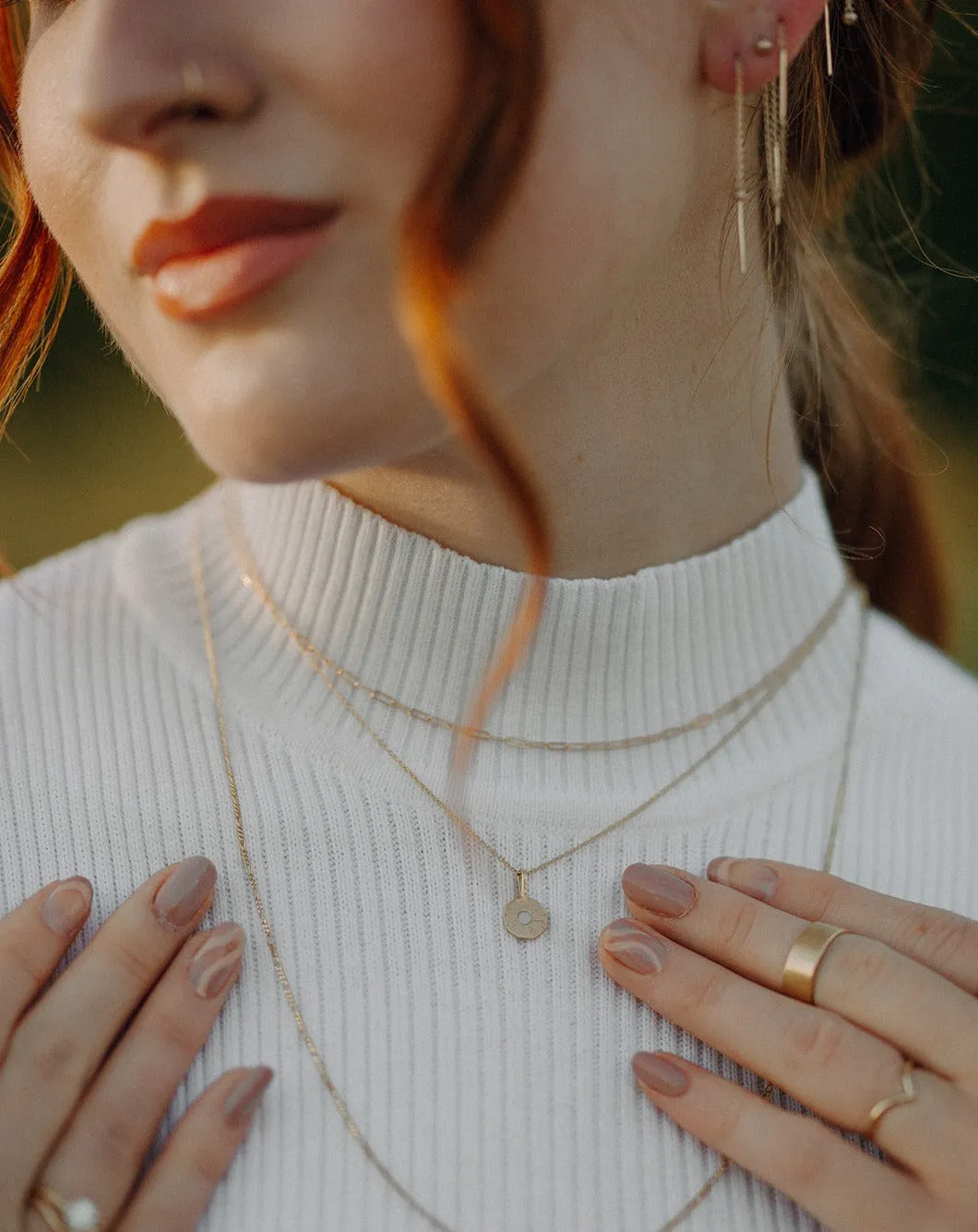 Classic Pointed Band | Recycled 14k Gold