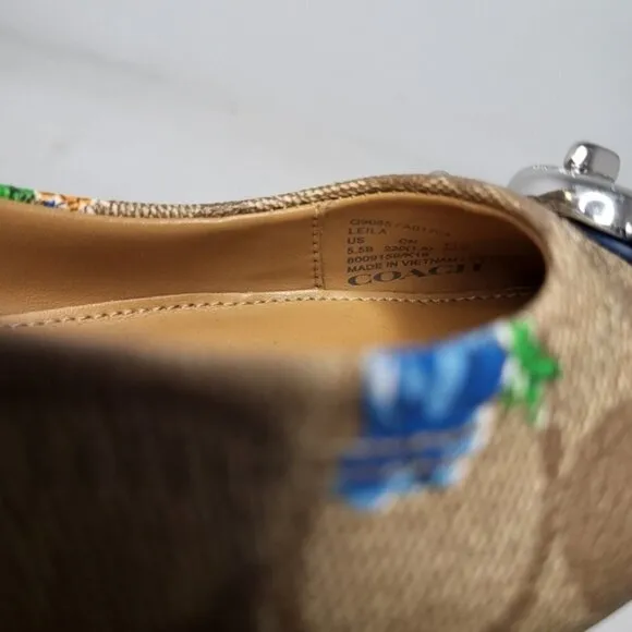 Coach Leila Ballet Size 5.5