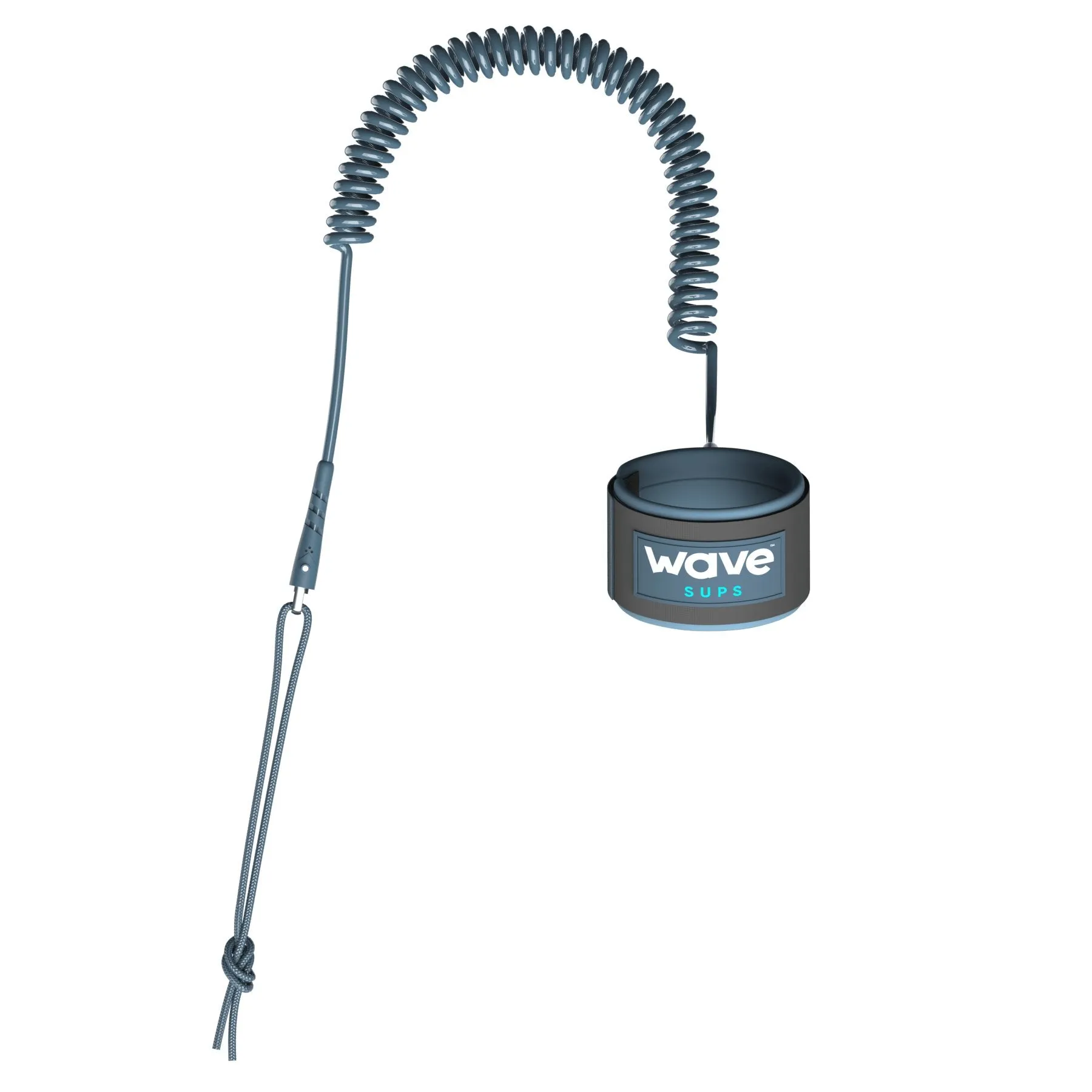 Coiled Ankle Leash | Blue