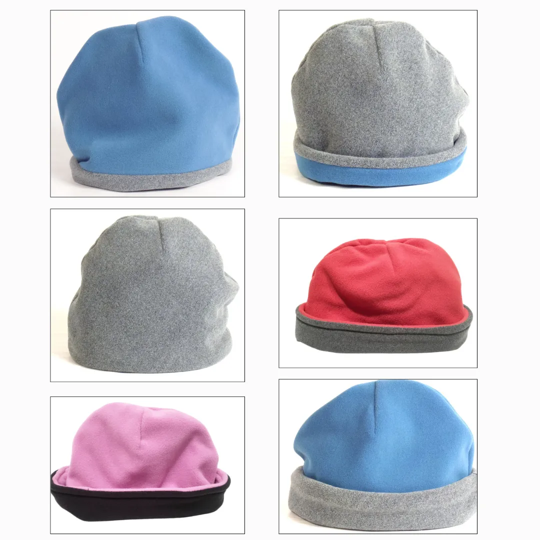Comfort Hat - Reversible 2-Tone, 2 layer Polartec Microfiber Fleece
