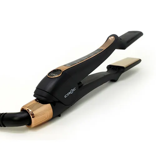 Croc© Rose Gold Nano Titanium 1.25'' Flat Iron