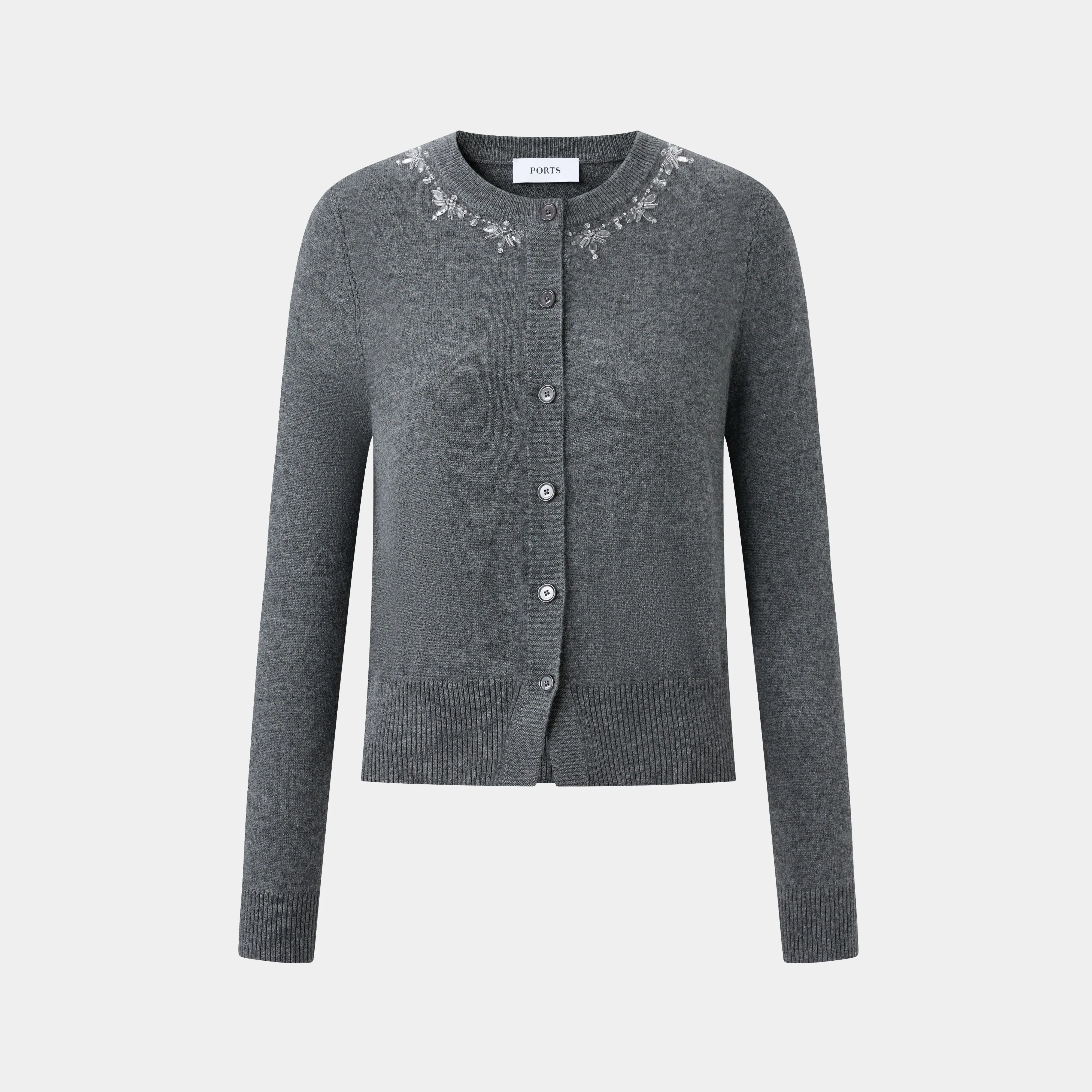 CRYSTAL SNOWFLAKE CARDIGAN