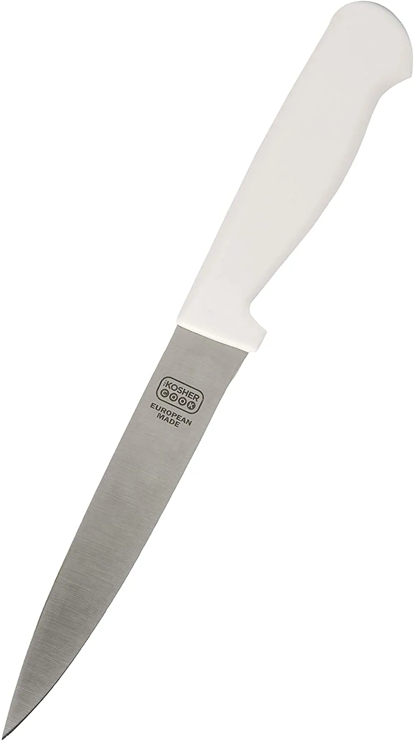 CUCHILLO DE PUNTA/ FILO RECTO 6¨ (BLANCO)
