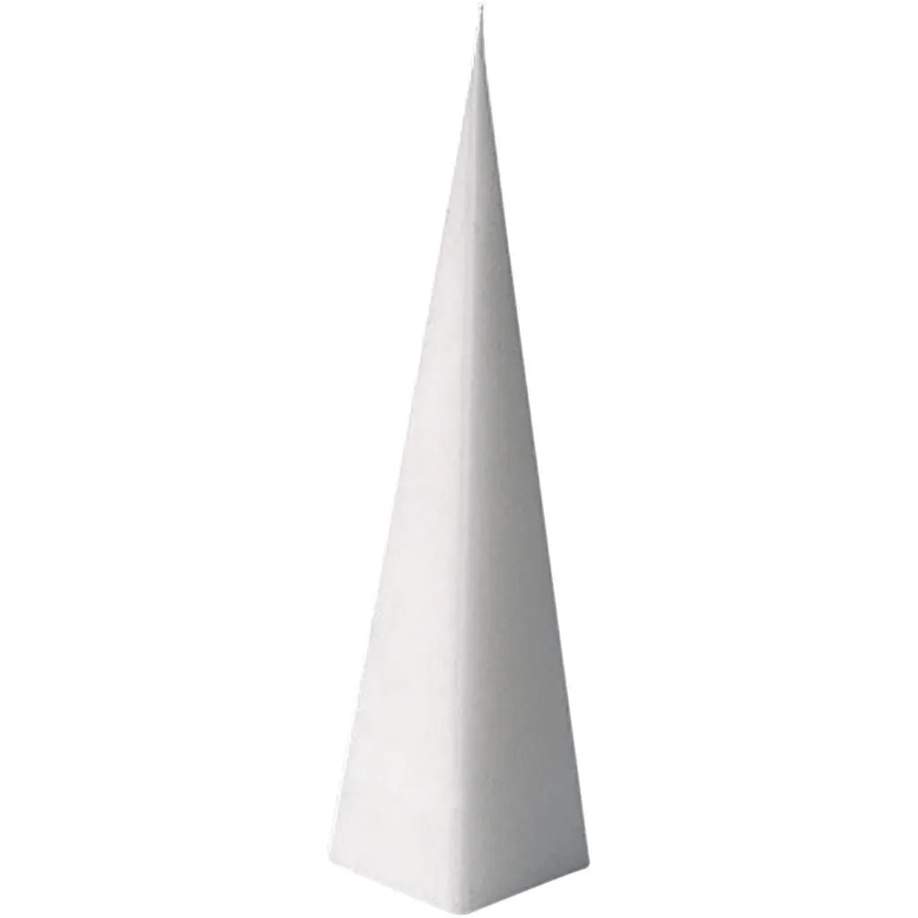 Durable Plastic Candle Mould Size 220 x 55mm Wick Size 18 - Six Pointed Star
