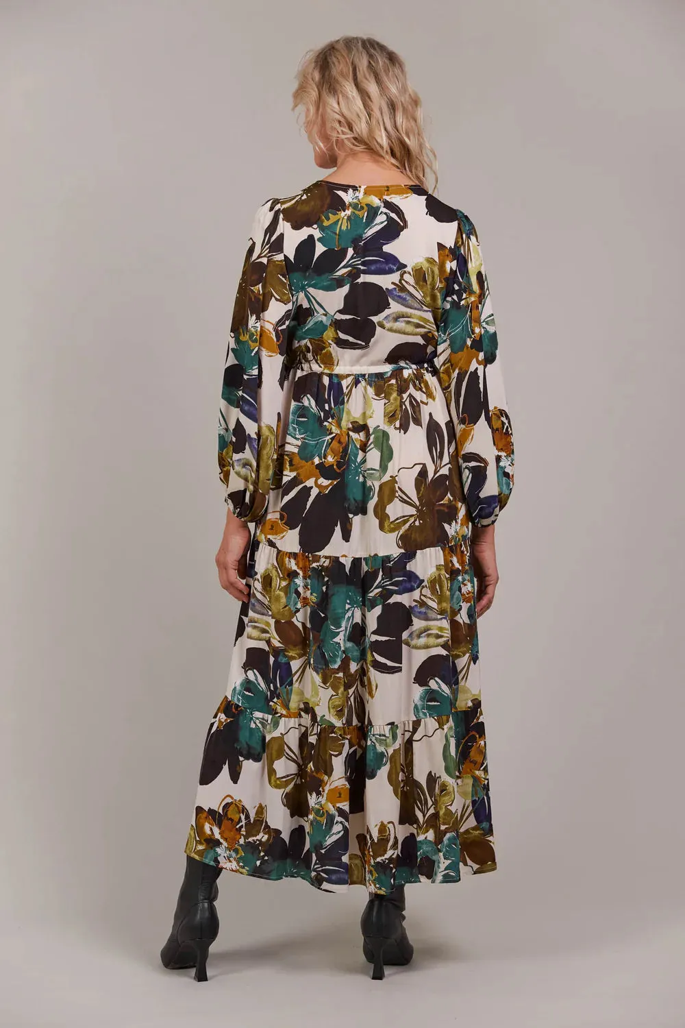 Elsie Maxi Dress  - Botanical Tusk