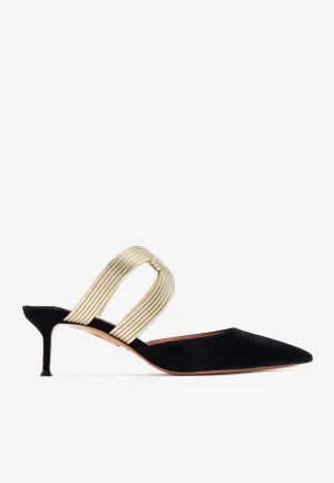 Esencia 50 Suede Mules