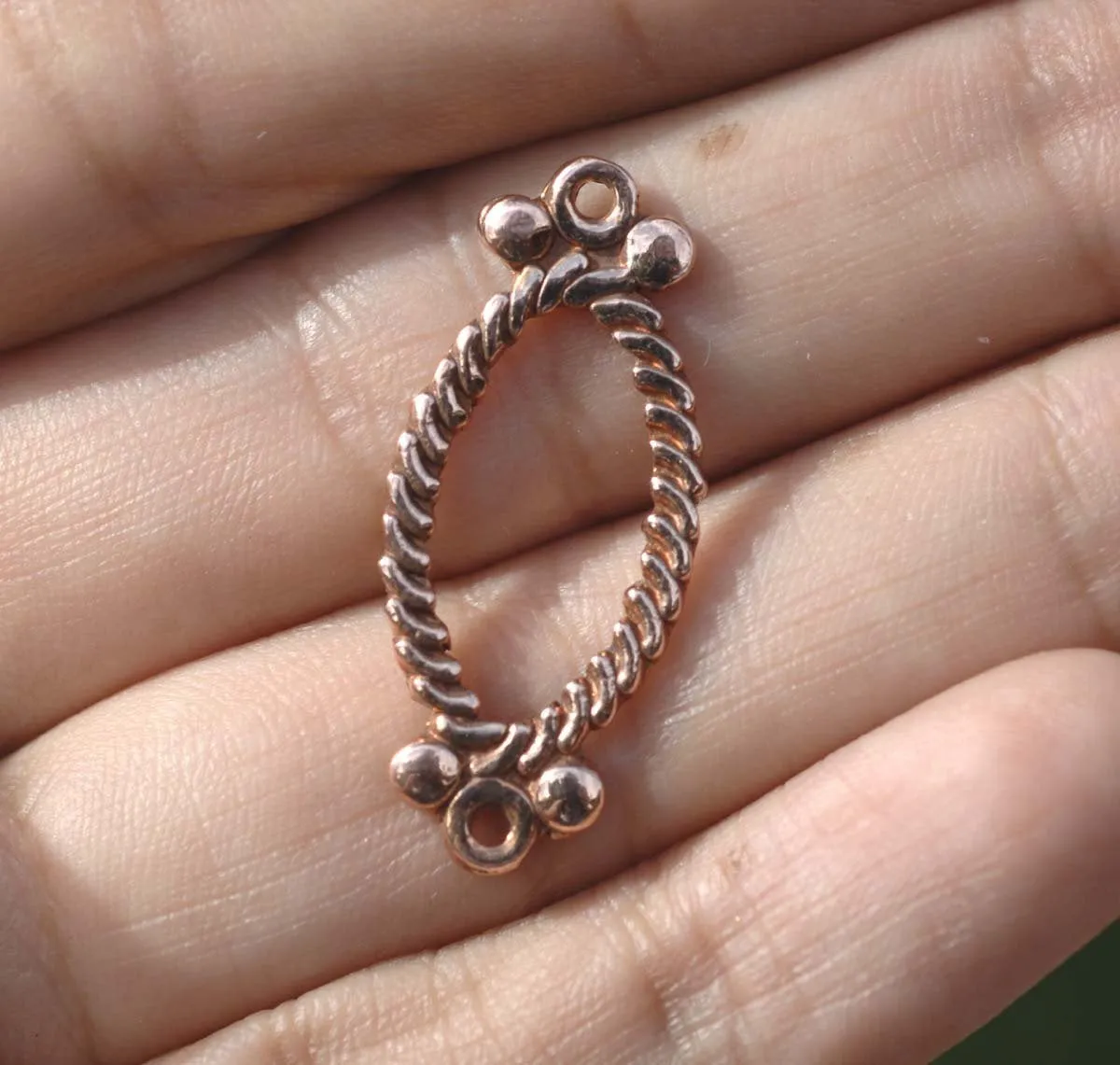 Eye Shape Oval Blank 30.3mm x 13.3mm 20g Shape Cutout for Blanks Enameling Stamping Texturing Variety of Metals,
