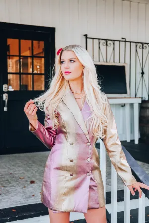 Festive Flair Tuxedo Dress