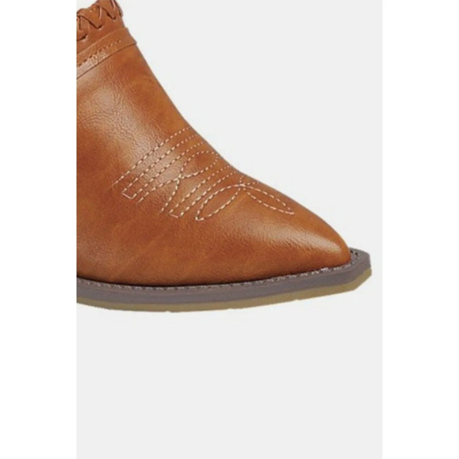 Forever Link Pointy Toe Slip On Chunky Mules