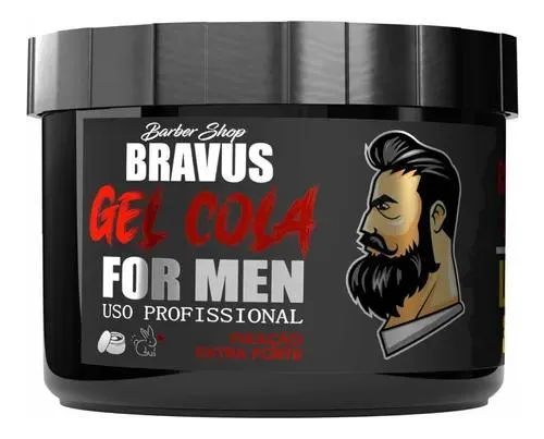 Gel Cola Extra Fort Light 300g Bravus Best Alpha Looks - Bravus