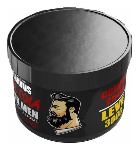 Gel Cola Extra Fort Light 300g Bravus Best Alpha Looks - Bravus