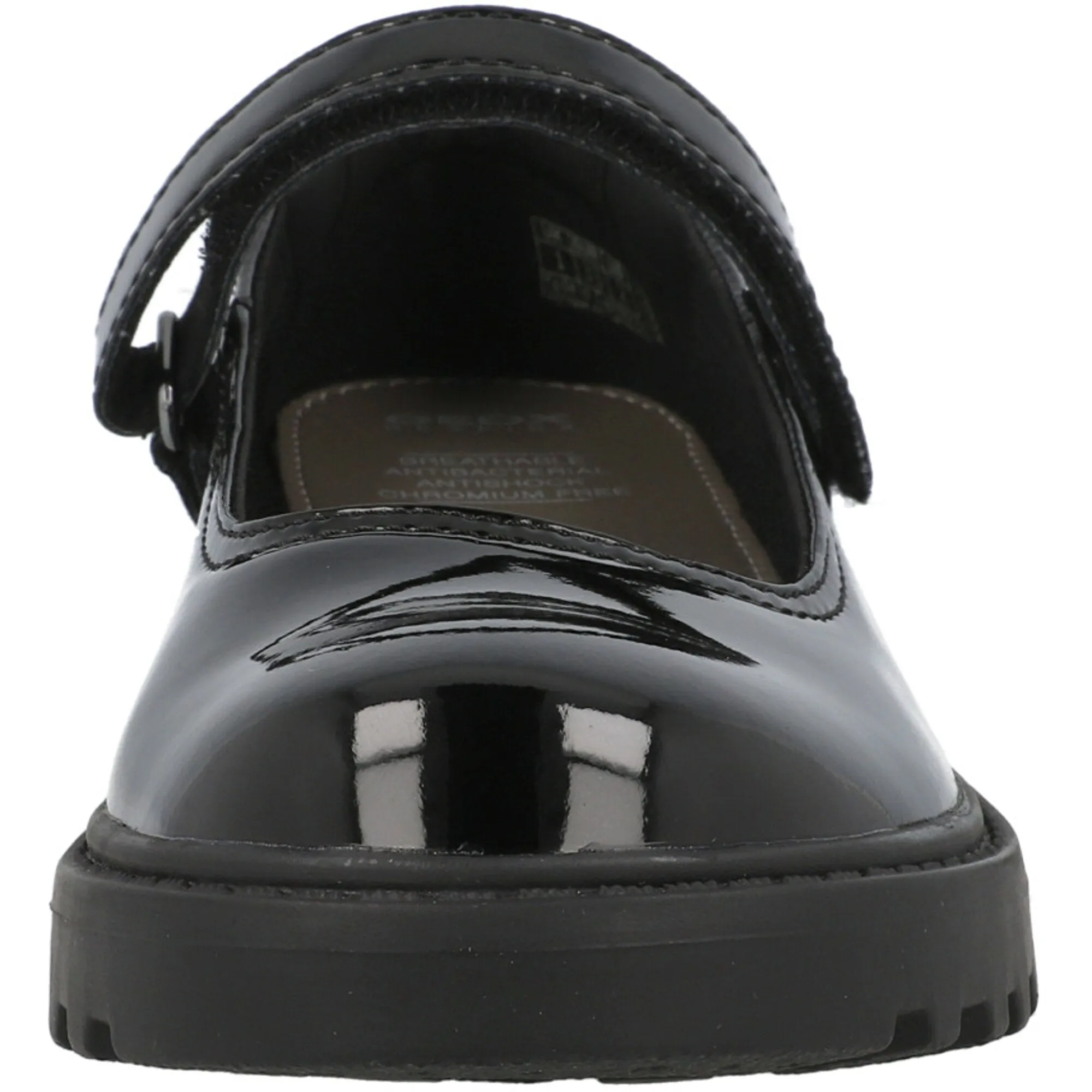 Geox Casey Black Patent Ballet Flats