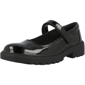 Geox Casey Black Patent Ballet Flats