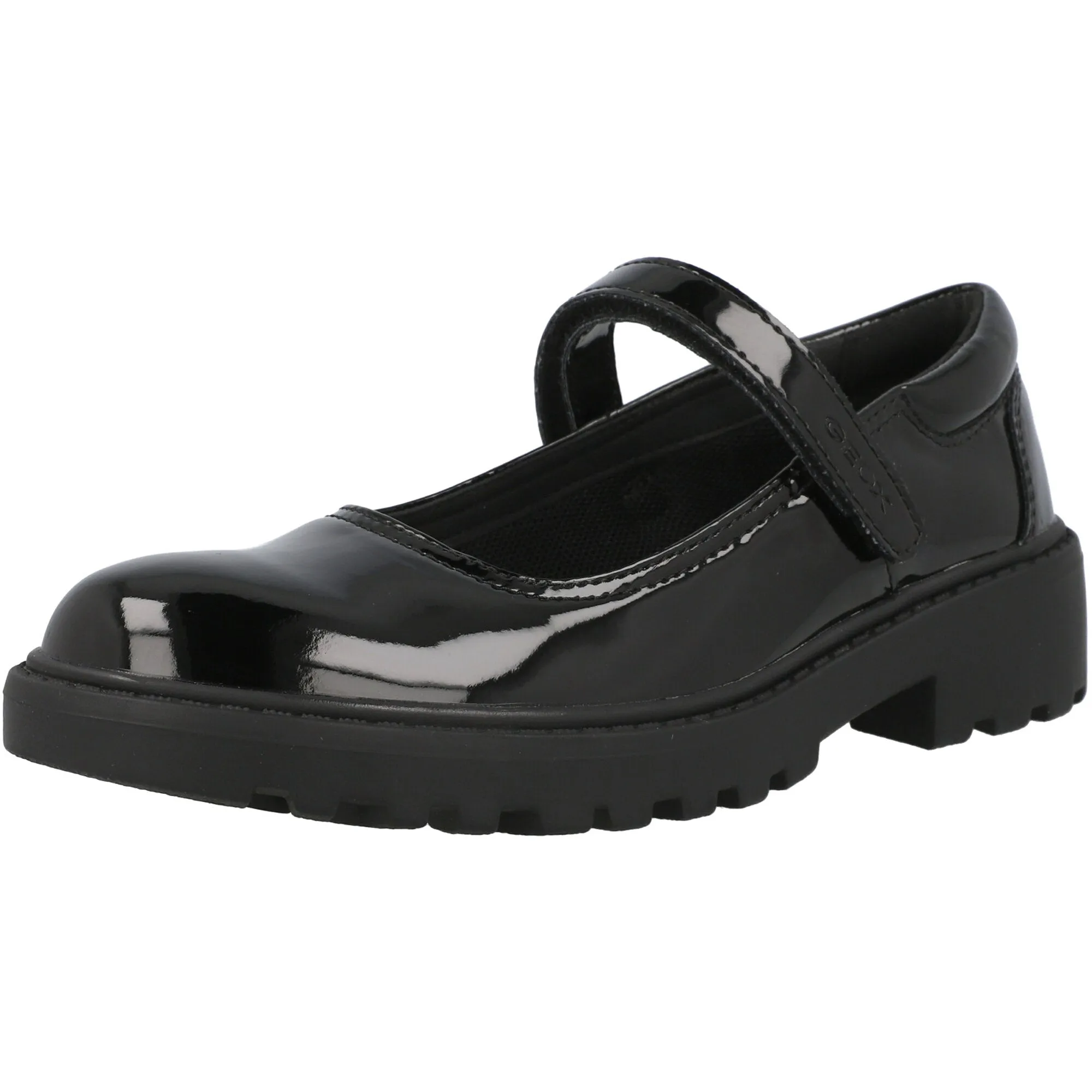 Geox Casey Black Patent Ballet Flats