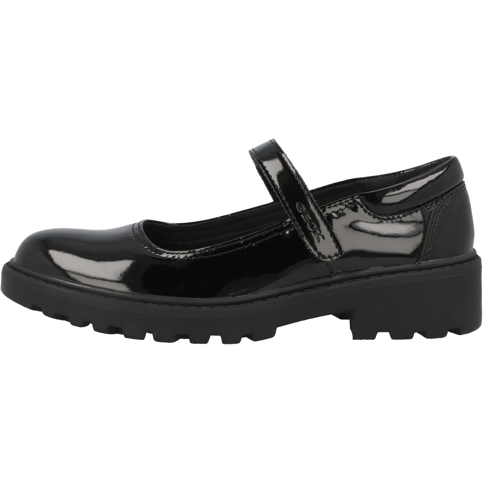 Geox Casey Black Patent Ballet Flats
