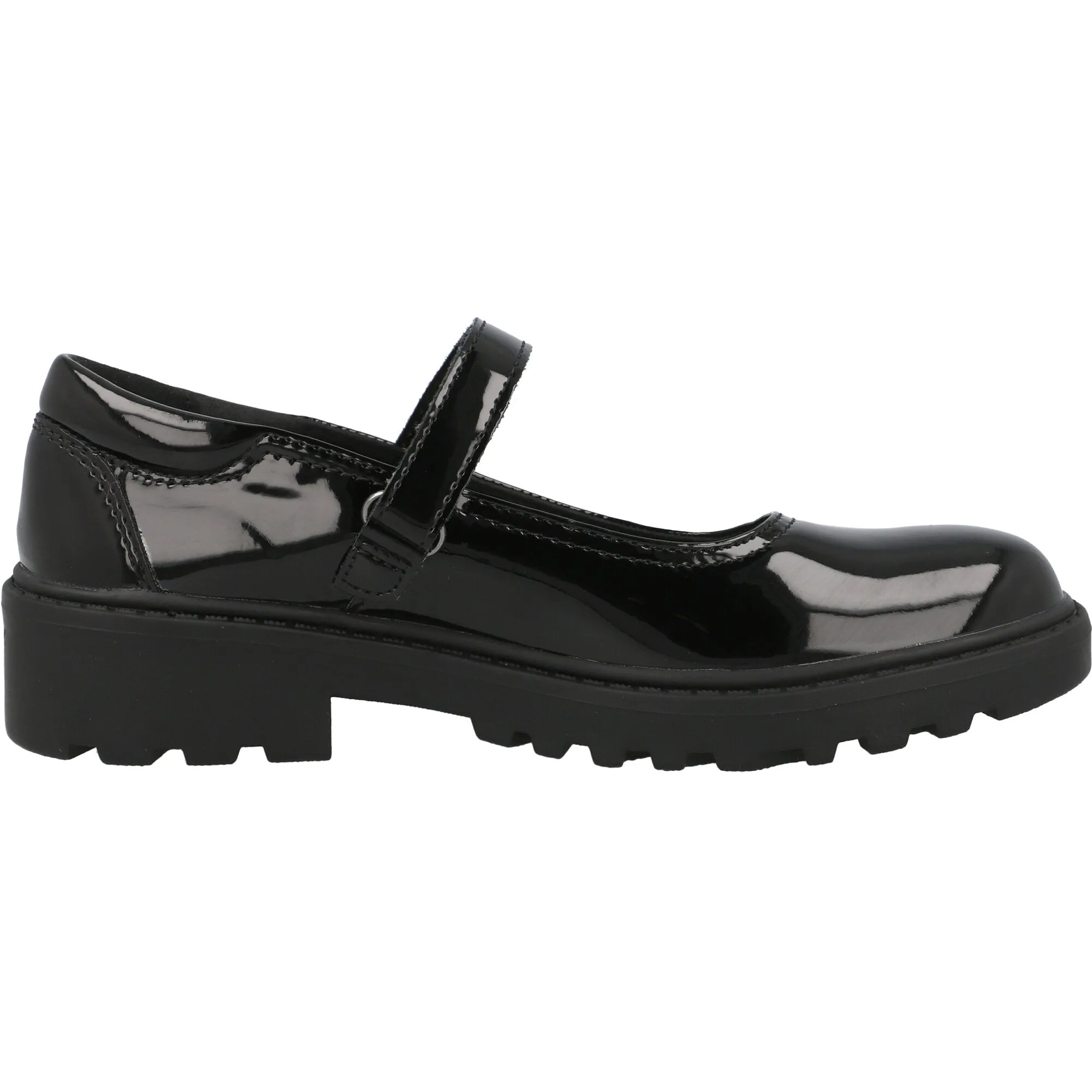 Geox Casey Black Patent Ballet Flats