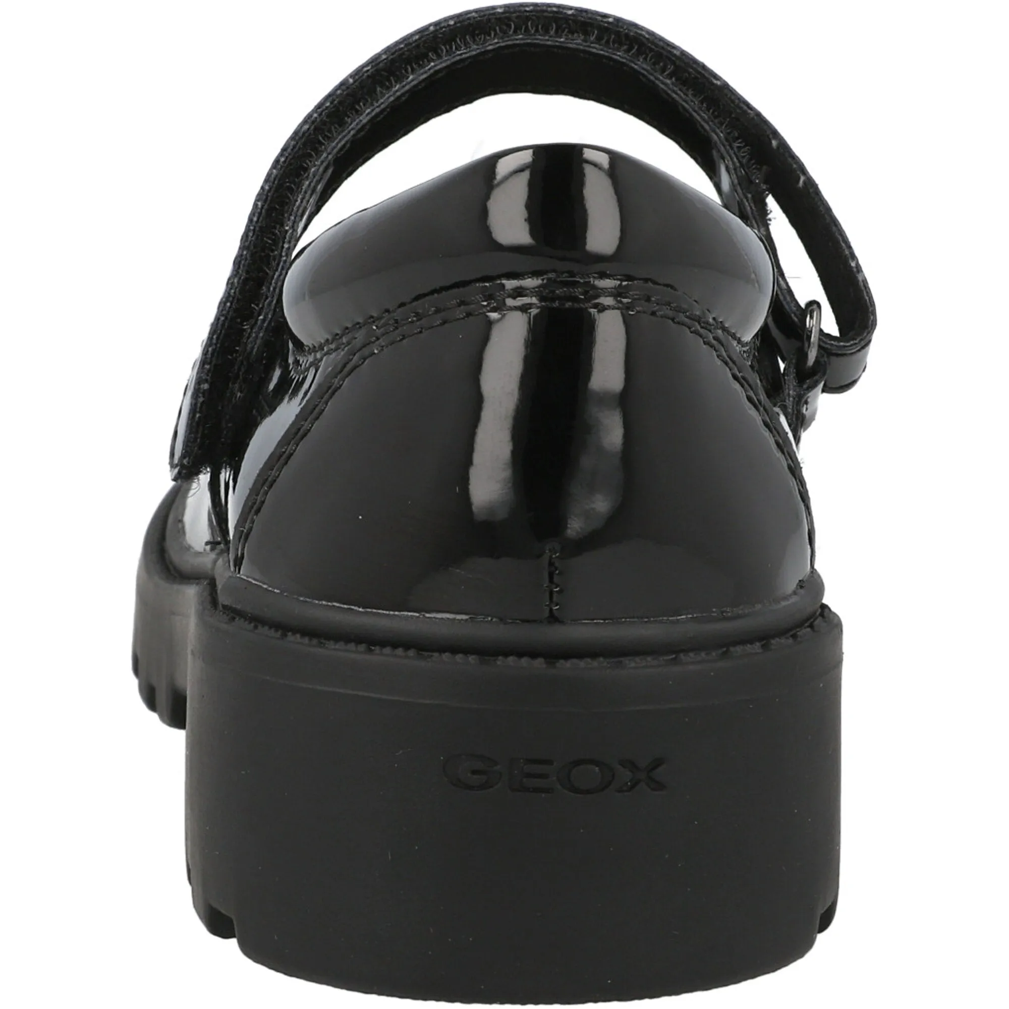 Geox Casey Black Patent Ballet Flats