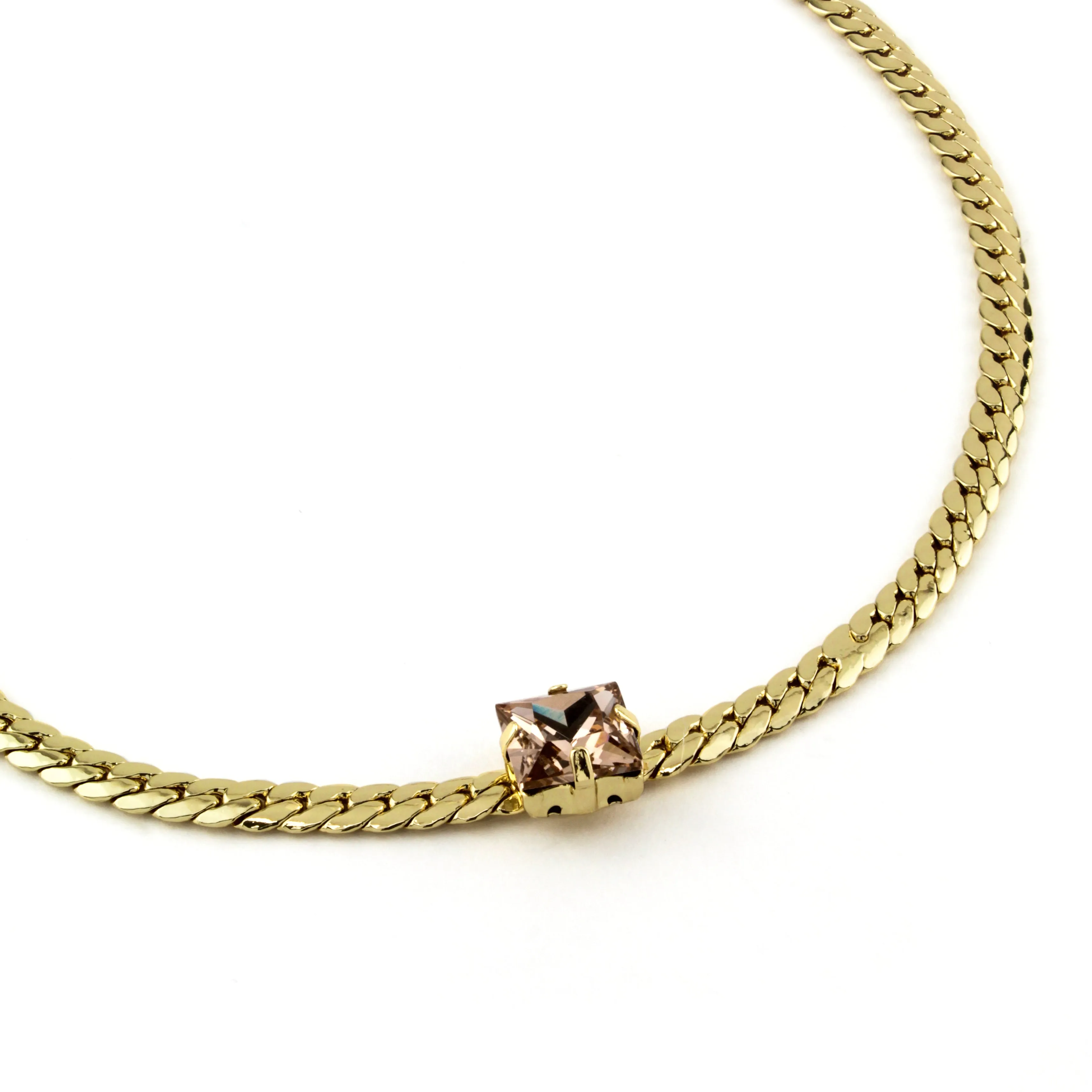 Hailey Necklace Champagne