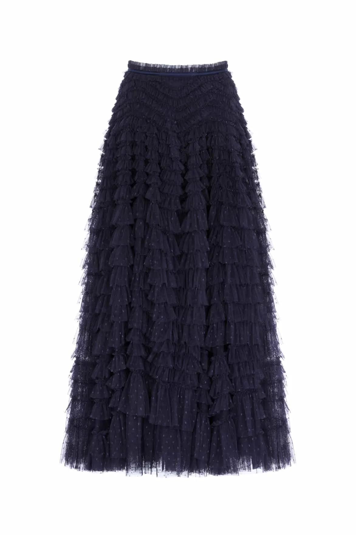 Hattie Ruffle Ankle Skirt