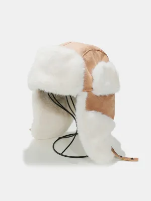 Hazel Blues® |  Thermal Fuzzy Earmuffs Winter Hat